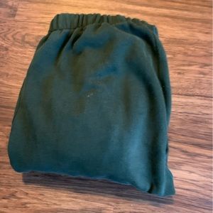 Brandy Melville green sweatpants
